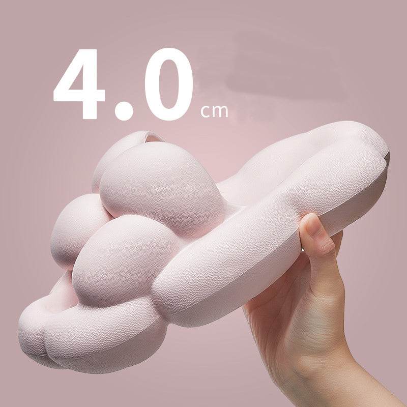 Soft Cloud Design Slippers Cute House Shoes Women Outdoor Indoor Bathroom Slipper - Mubimart