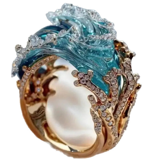 Resin Crafts HAILANG Open Adjustable Ring