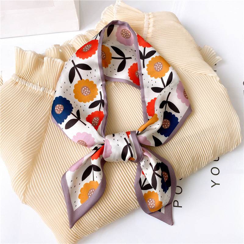 Fashion Printed Scarves With Versatile Decorative Scarves - Mubimart