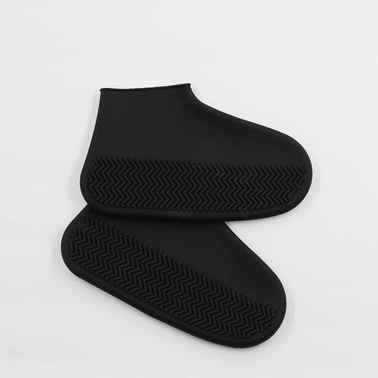 Men And Women Hiking Slip Wearable Easy To Carry Silicone Rain Boots - Mubimart