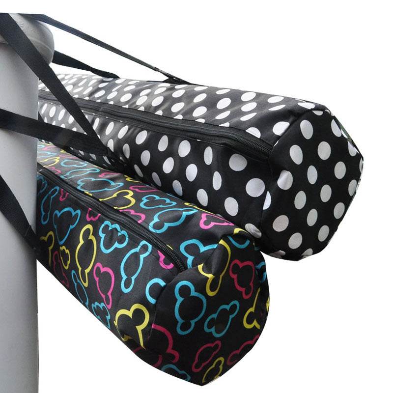 Yoga Mat Backpack Yoga Sack Waterproof Sports Bag Zipper - Mubimart