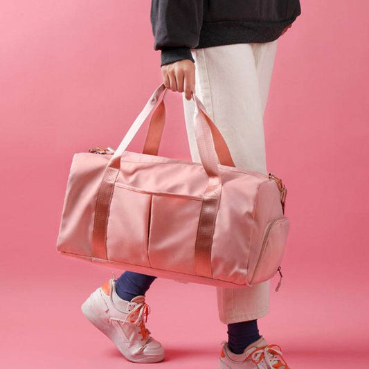 Fitness Sports Travel Bag Waterproof Duffel Weekender Bag For Women And Men Swim Gym Sholder Bag - Mubimart