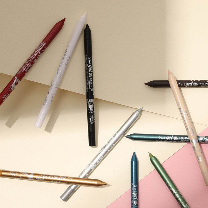 Long Lasting Eyeliner Pen Color Pigment Waterproof Gel Eyeliner Makeup - Mubimart