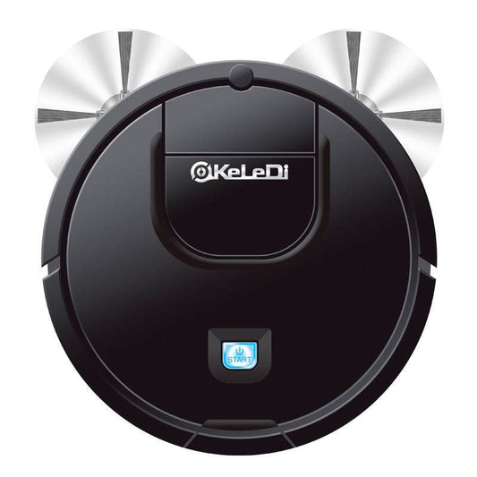 3-In-1-Auto-Rechargeable-Smart-Ing-Robot-Dry-Wet-Ing-Vacuum-Cleaner-Black-Mubimart-7446 - Mubimart