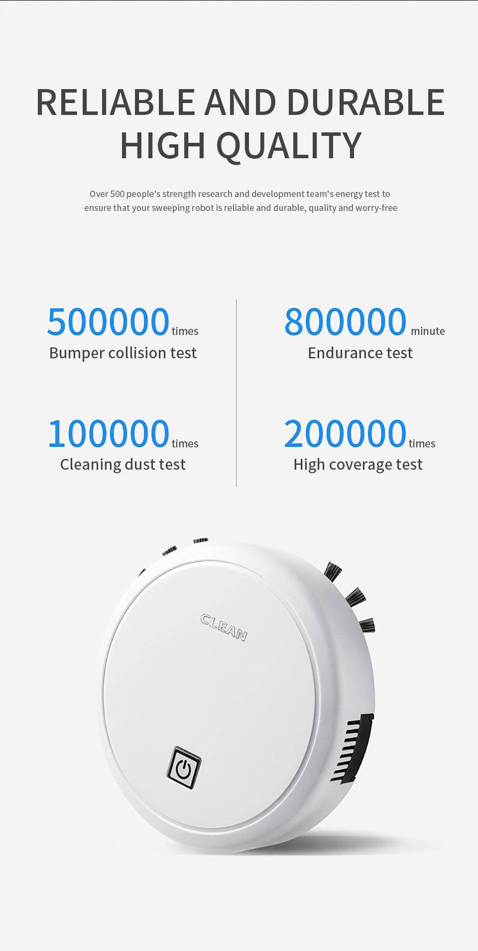 3-in-1 Robot Vacuum Cleaner 1800Pa Multifunctional Smart Floor Cleaner USB Rechargeable Dry Wet Sweeping Vacuum Cleaner - Mubimart
