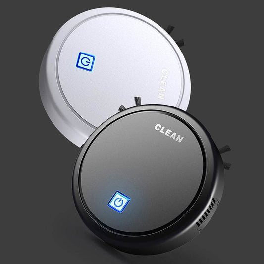 3-in-1 Robot Vacuum Cleaner 1800Pa Multifunctional Smart Floor Cleaner USB Rechargeable Dry Wet Sweeping Vacuum Cleaner - Mubimart