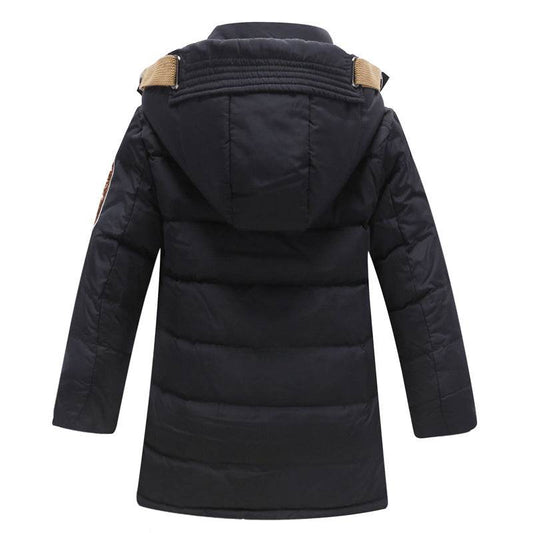 -30 Degree Children's Winter Jackets Duck Down Padded Children Clothing Big Boys Warm Winter Down Coat Thickening Outerwear - Mubimart