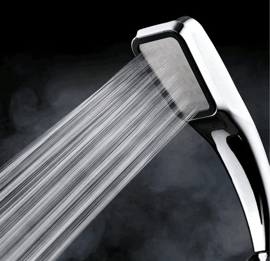 300-Hole-Pressurized-Shower-Head-Square-Hand-Shower-Mubimart-1827 - Mubimart
