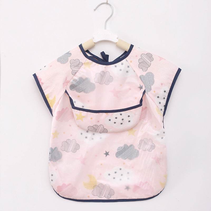 Baby Gown Sleeveless Thin Style Bib Waterproof And Dirty Bib - Mubimart