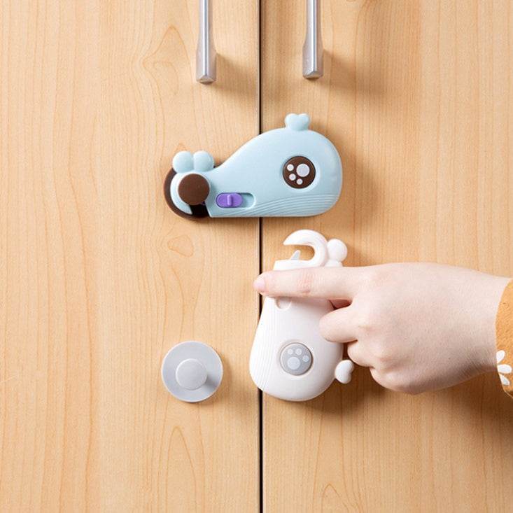 Cabinet door whale child lock - Mubimart