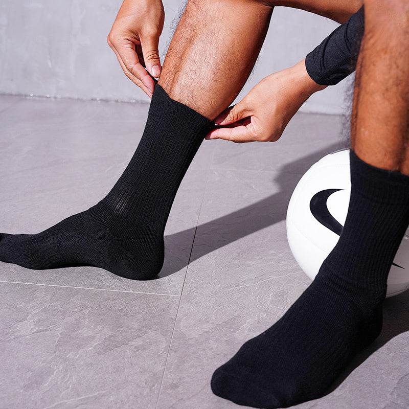 Functional protective sports socks football basketball socks - Mubimart