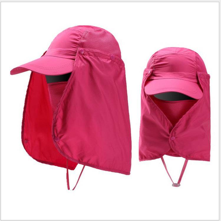 Custom-made Outdoor Hiking Sun Hats UV Protection Men's Fishing Riding Hats Sun Hats - Mubimart