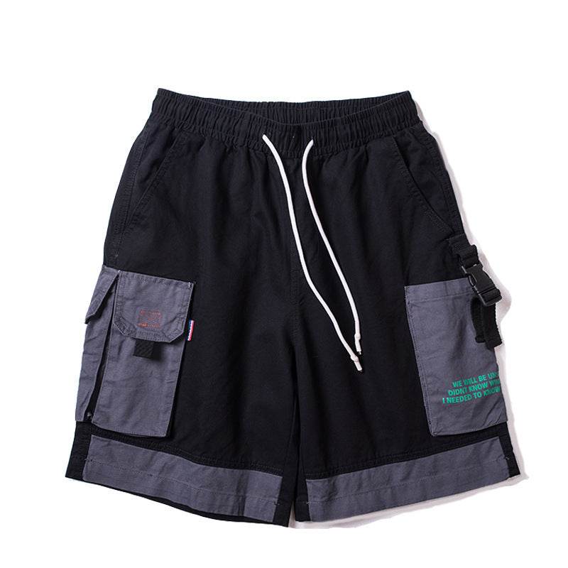 Multi-pocket cargo shorts - Mubimart