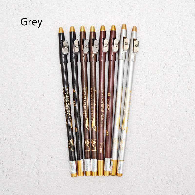 Multi Color Anti Sweat And Anti Smudge Eyeliner Eyebrow Pencil - Mubimart