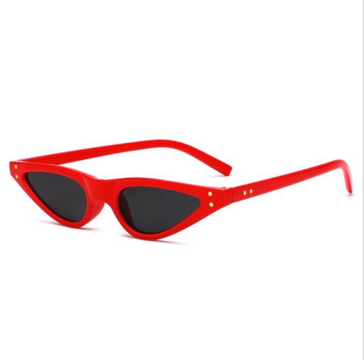 Retro sunglasses cat eye sunglasses ladies glasses - Mubimart