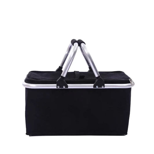 30L-Large-Folding-Picnic-Camping-Insulated-Cooler-Hamper-Storage-Basket-Bag-Mubimart-4275 - Mubimart