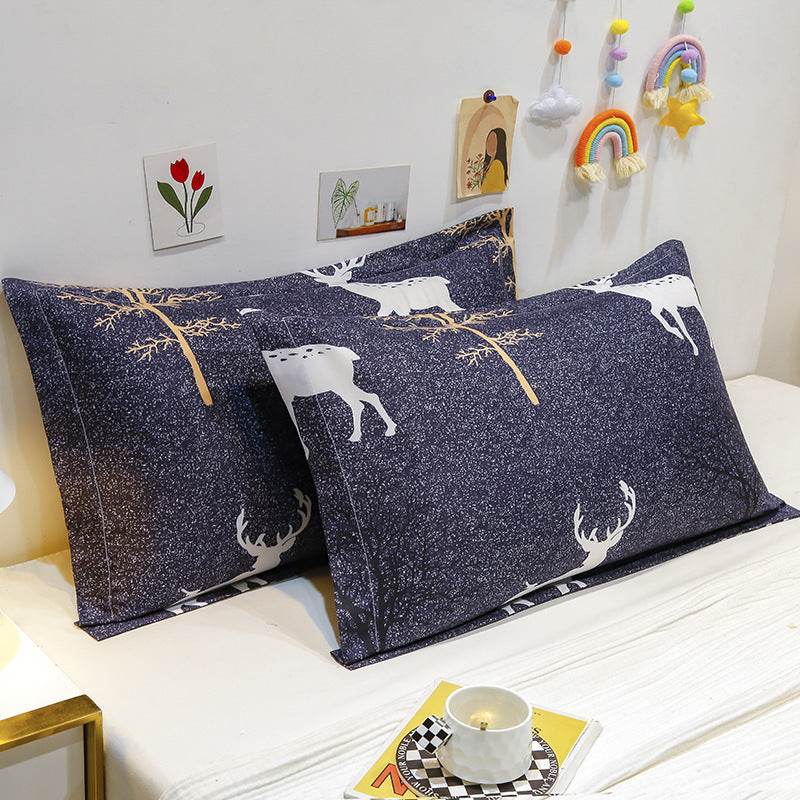 Household Large Pillowcase Aloe Cotton Pillowcase - Mubimart