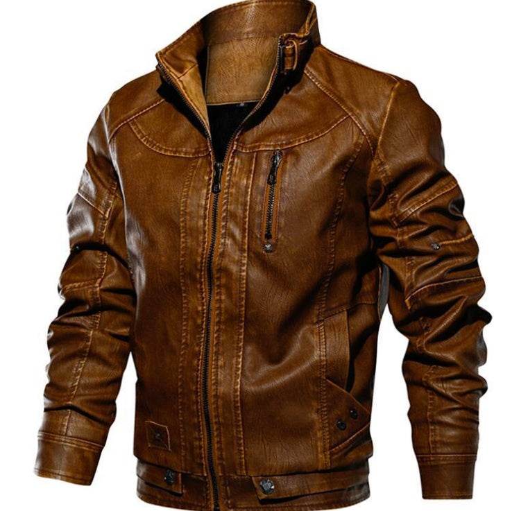 Leather jacket - Mubimart