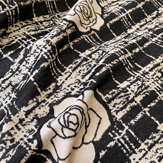 Cashmere-like Double-sided Scarf Camellia Tassel Air-conditioned Room Cloak