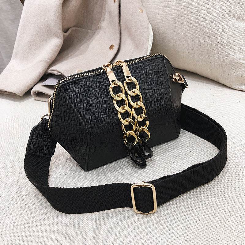 Wide shoulder girly One Shoulder Satchel - Mubimart