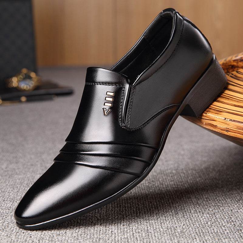 Business dress shoes classic dad shoes - Mubimart