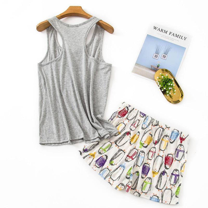 Pajama vest set - Mubimart