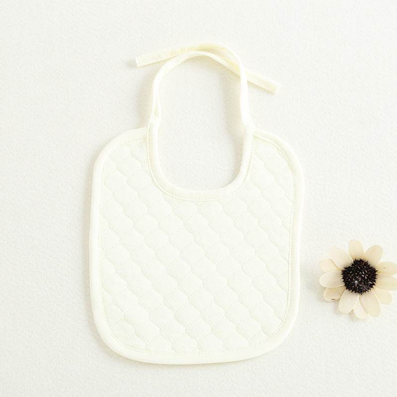 Baby Bib Bib Big Round Baby Cotton Waterproof - Mubimart