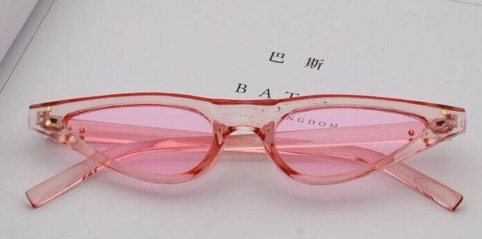 Retro sunglasses cat eye sunglasses ladies glasses - Mubimart