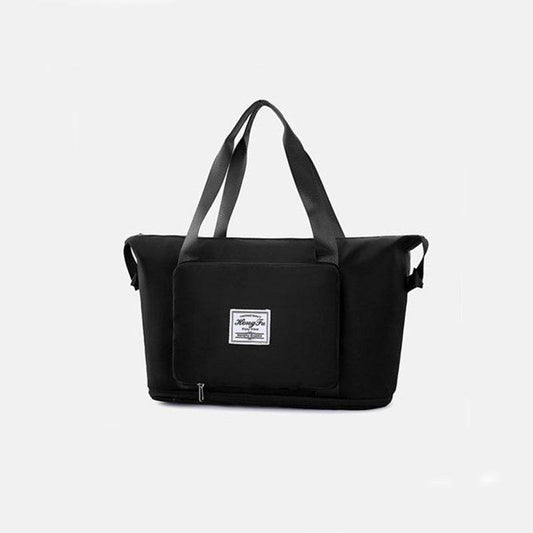 Foldable Storage Travel Bag Waterproof Large Capacity Gym Fitness Bag Weekender Overnight For Women - Mubimart