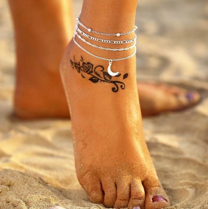 The moon anklets - Mubimart