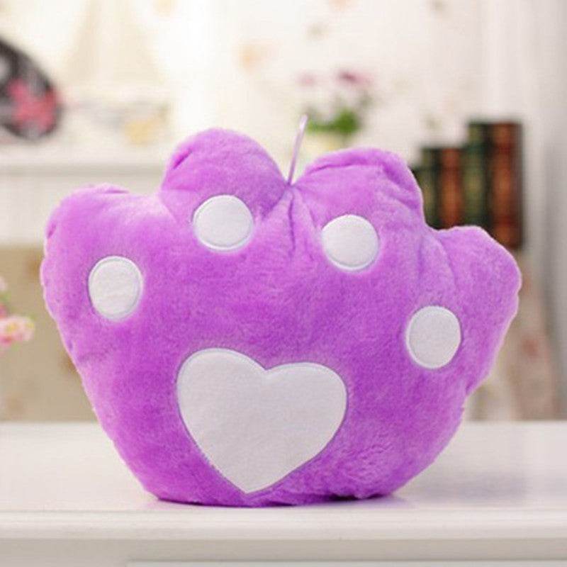 34CM Unique Toy Luminous Pillow Vivid Star Design LED Light Colorful Cushion Stars Plush Pillow Toys Gift For Kids Children Girl - Mubimart