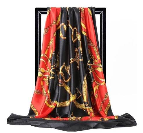 Women's chain bag scarf scarves - Mubimart