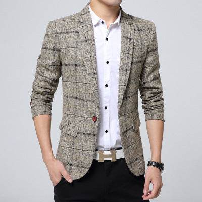 Men's casual blazer - Mubimart