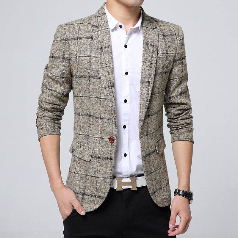 Men's casual blazer - Mubimart