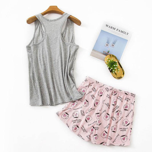 Pajama vest set - Mubimart