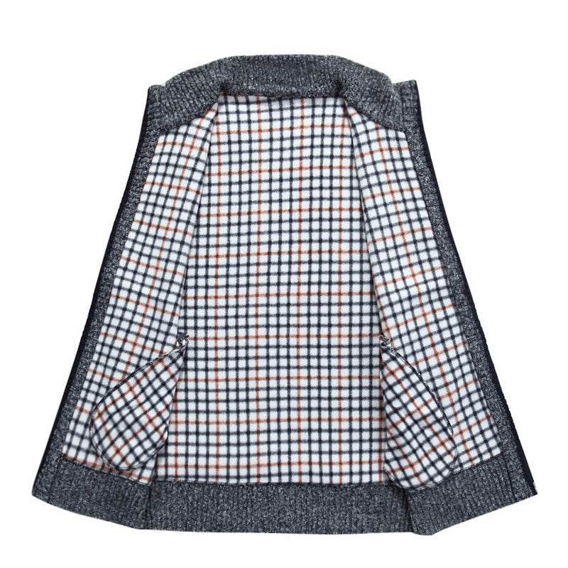 Knitted sweater vest - Mubimart
