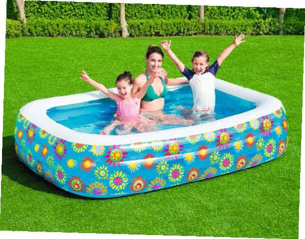 Printed Inflatable Swimming Pool Outdoor Children's Toy Ball Pool - Mubimart
