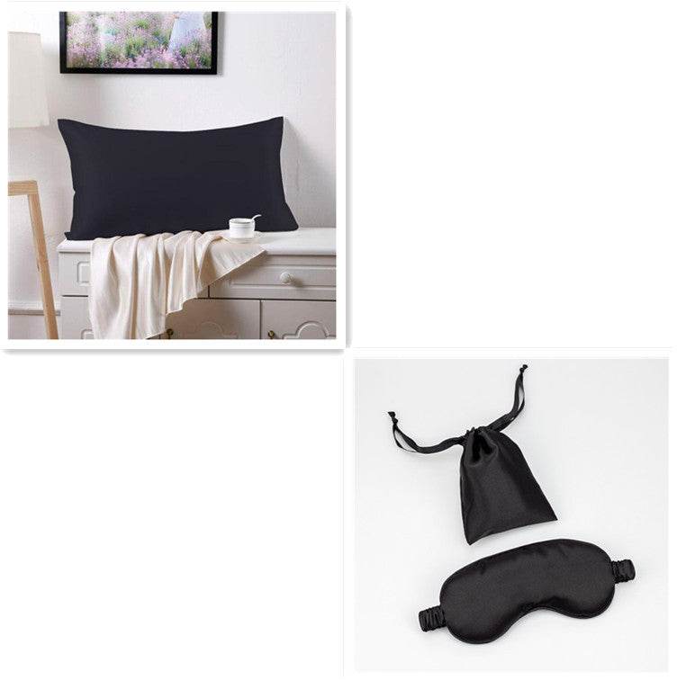 Silk Pillowcase 100 Silk Pillowcase 19mommes Double-Sided - Mubimart
