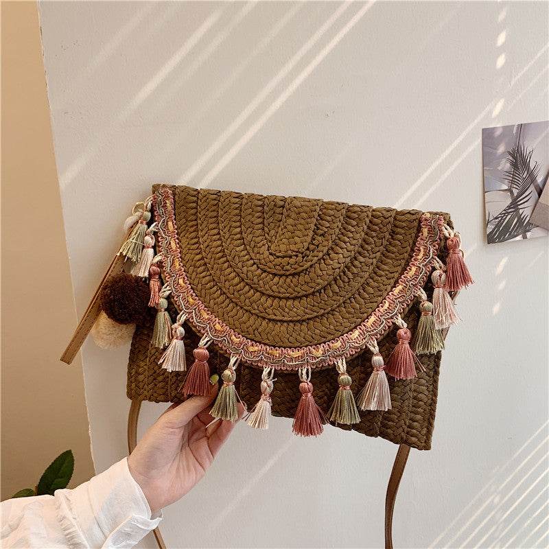 Tassel Beach Resort Bag For Women - Mubimart