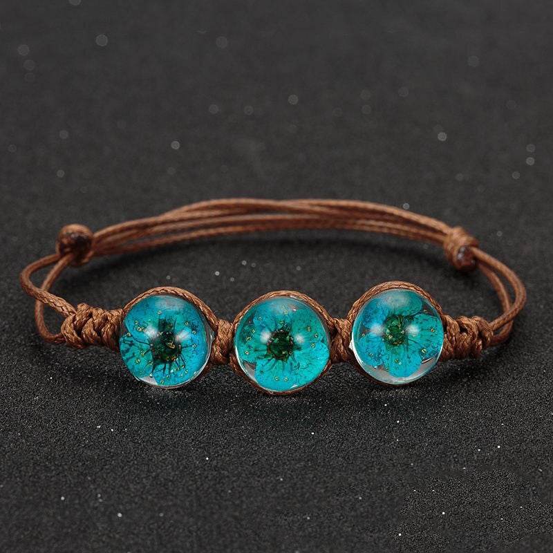 Flower Time Gemstone Bracelet - Mubimart