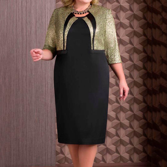 Women's Sleeveless Pullover Dress Plus Size - Mubimart