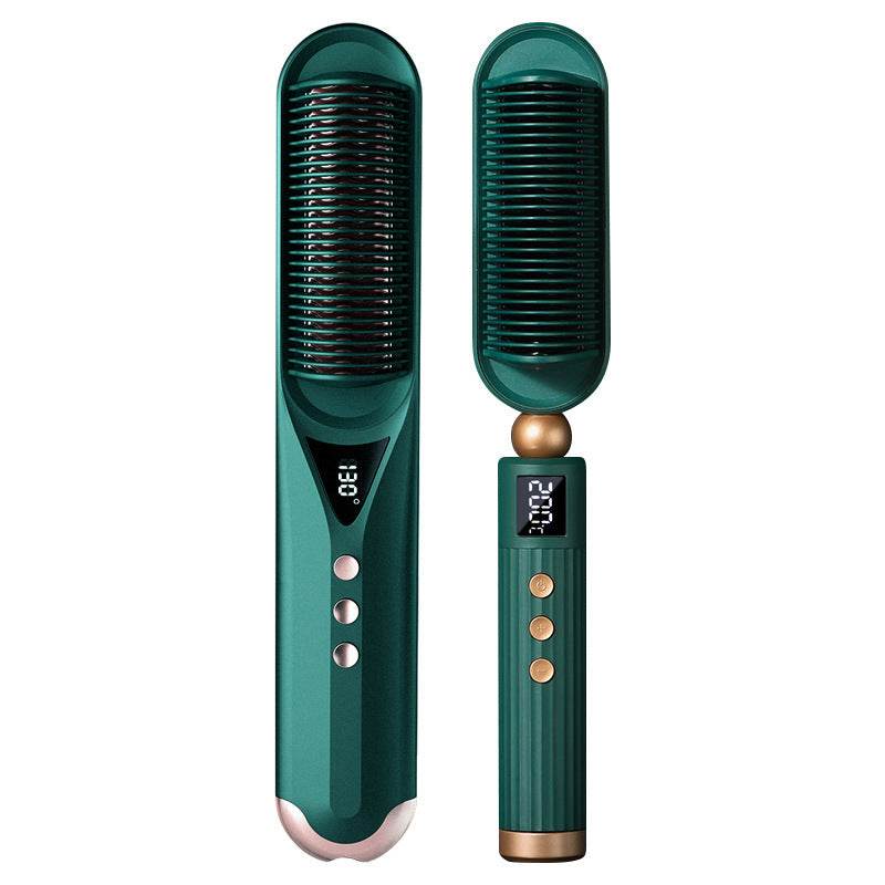 Multifunctional hot air electric hair straightener - Mubimart