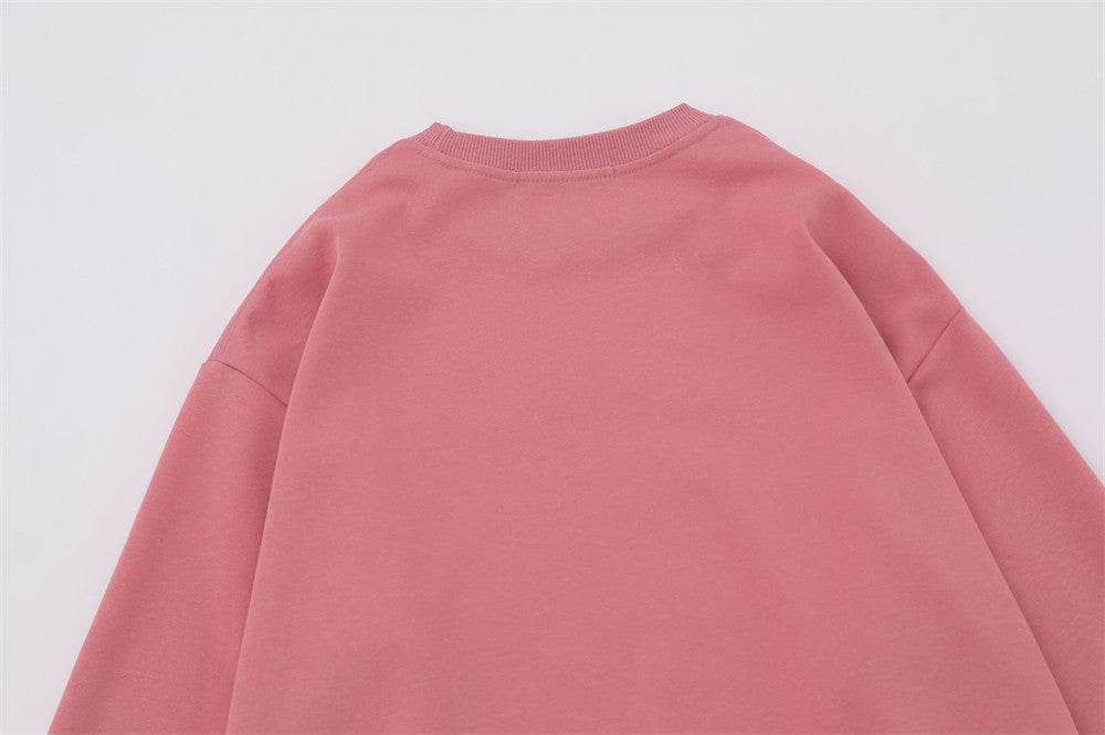 Oil Painting Printed Crew Neck Sweatshirt Men - Mubimart