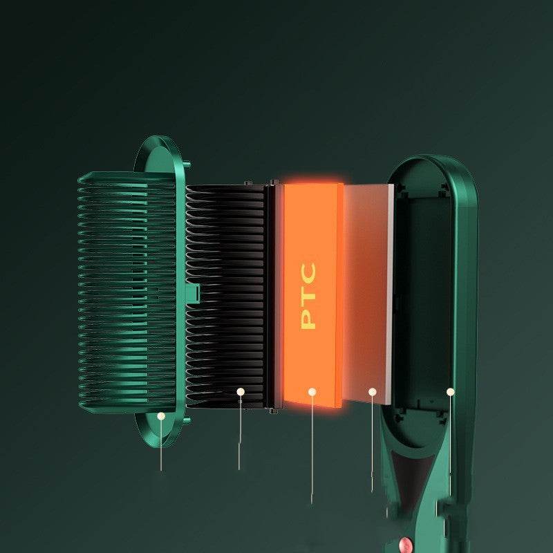 Multifunctional hot air electric hair straightener - Mubimart