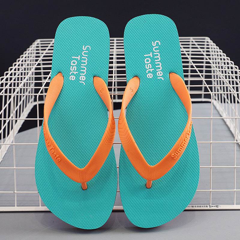 Flip Flops Beach Shoes Men Thong Sandals Summer - Mubimart