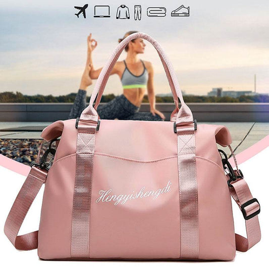 Fitness Sports Bag Travel Duffel Shoulder Bag - Mubimart