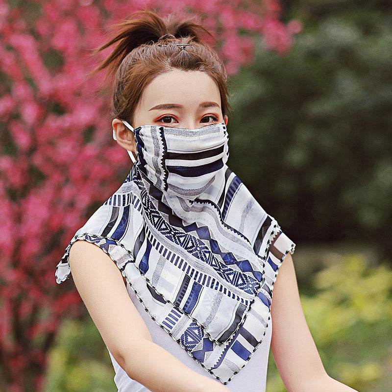 Sunscreen mask scarves - Mubimart