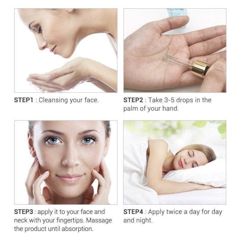 Retinol Lifting Firming Face Collagen Essence Serum - Mubimart