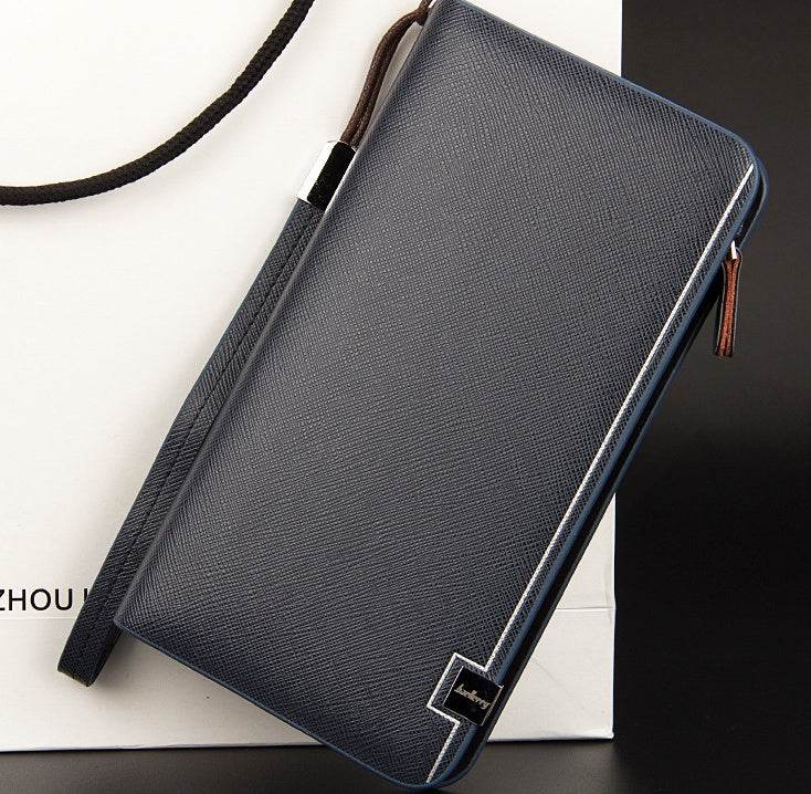 The new baellerry multifunctional hand bag Mens Long Wallet boy Bag Wallet - Mubimart