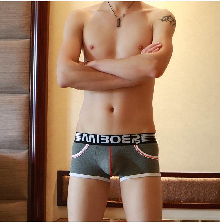 Pocket mid-rise boxer briefs - Mubimart